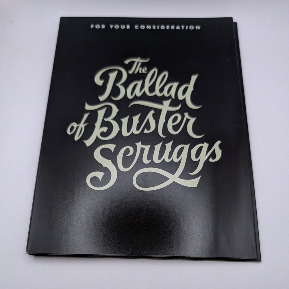 The Ballad of Buster Scruggs Netflix FYC DVD Coen Brothers Western Screener